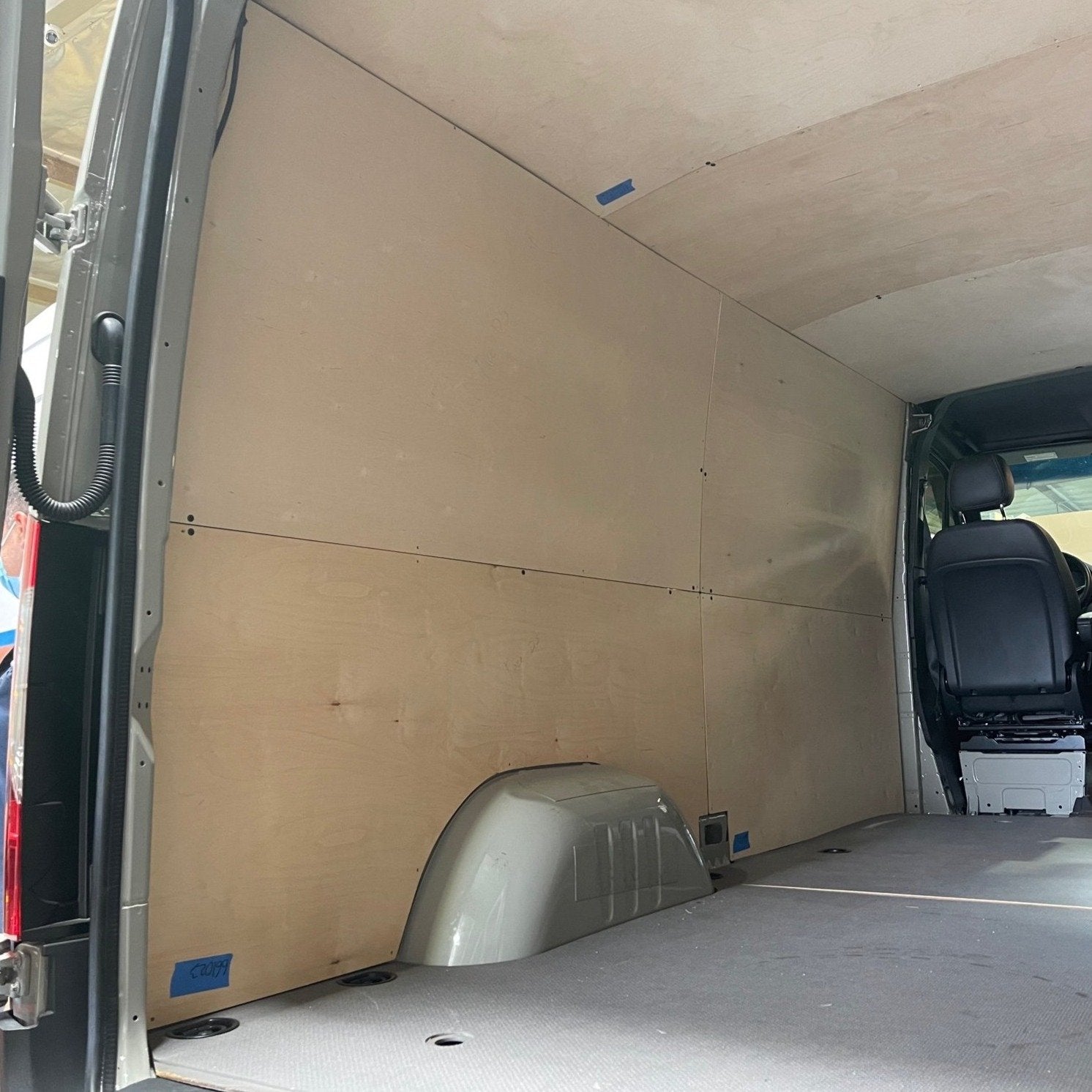 2007-2018 Sprinter Van Wall Liner Kit, 144" Low Roof, Plywood