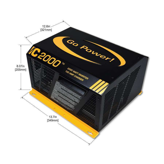 Go Power 2000W IC Series Inverter Charger - Image 2