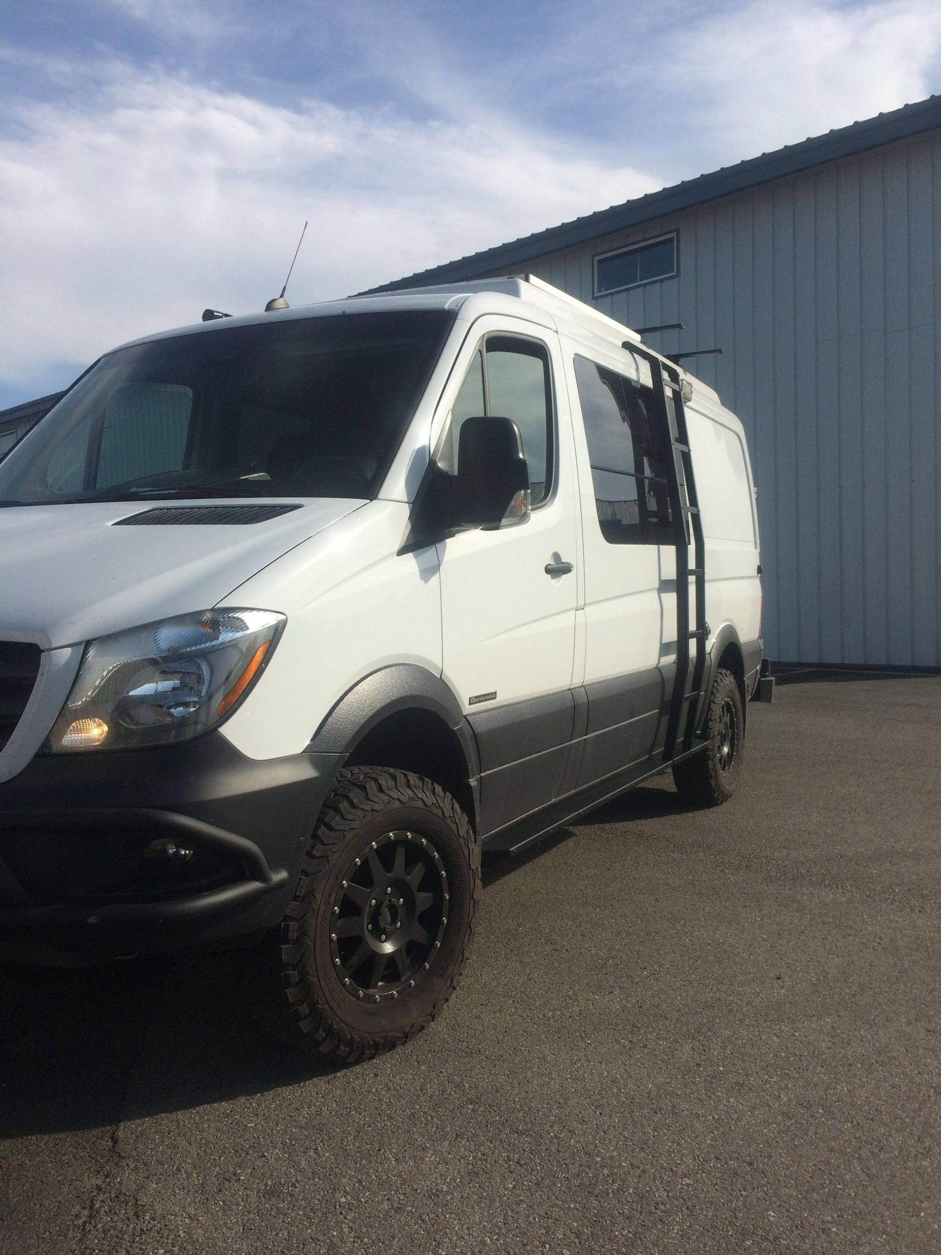 SIDE LADDER - SPRINTER (2007-CURRENT, LOW ROOF ONLY) by VAN COMPASS - Image 6