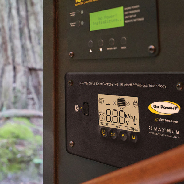 Go Power 30 Amp Solar Controller Dual Bank Bluetooth - GP-PWM-30-UL - Image 3