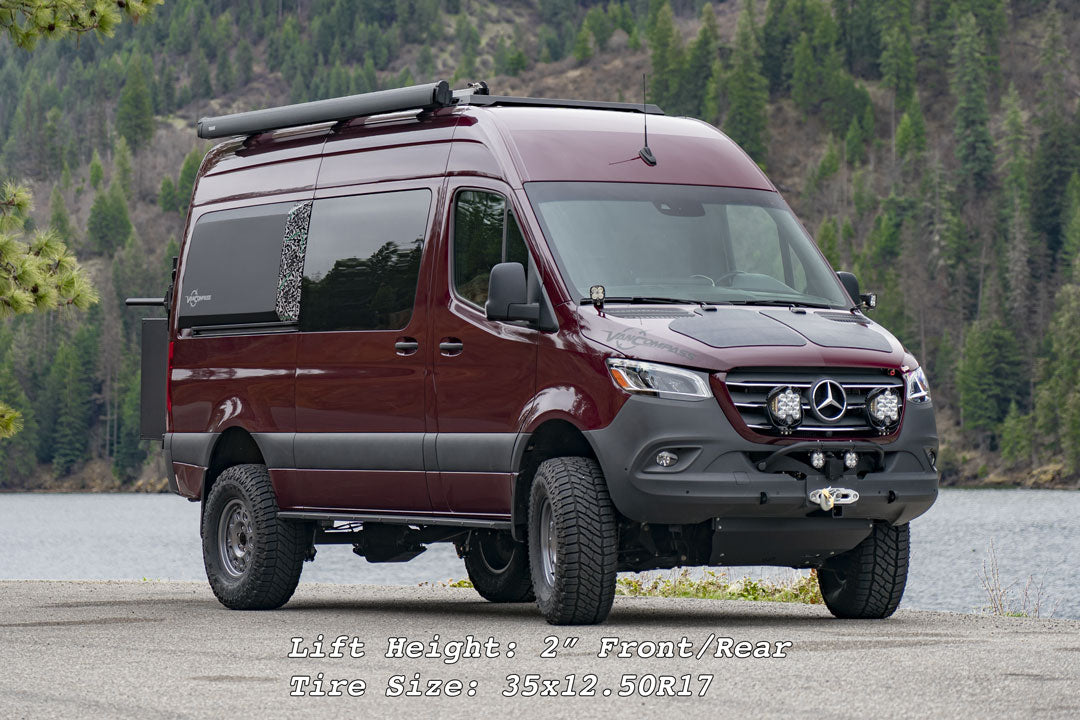 STAGE 6.3 SYSTEM, 2" LIFT - SPRINTER 4X4 (2019-2022 2500 ONLY) by VAN COMPASS - Image 2